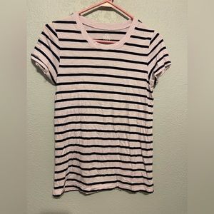 Aerie soft strip tee shirt